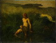 The bather Jean-Franc Millet